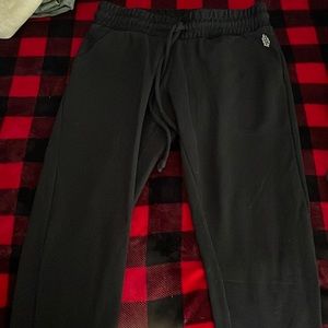 Black small joggers